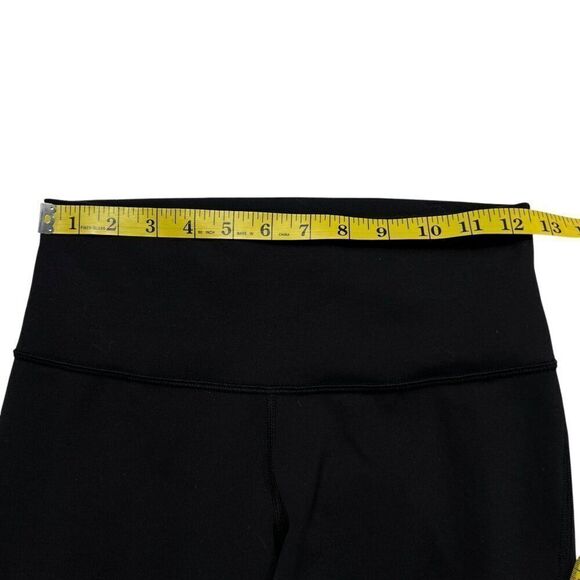 Lululemon Wunder Under Pant Hi-Rise Tech Mesh 25" Inseam Black Size 6 - Picture 5 of 8